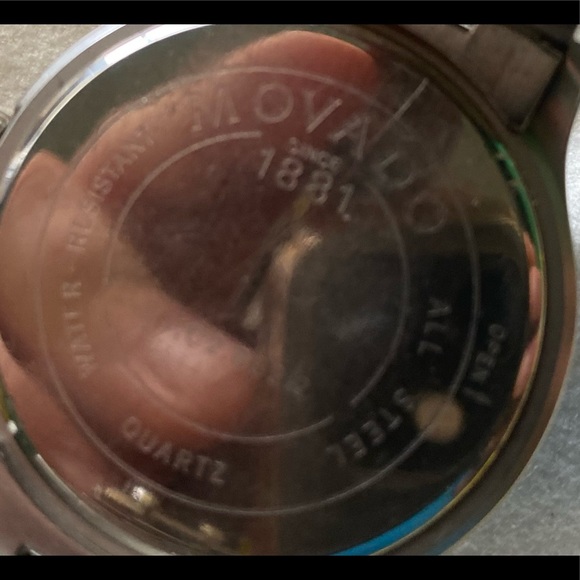 Movado Black Dial Watch - Picture 6 of 6